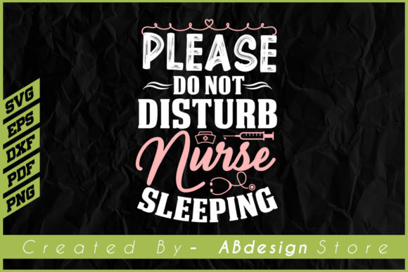 Funny Nurse Lover T-shirt Sublimation: Graphics & Print Templates