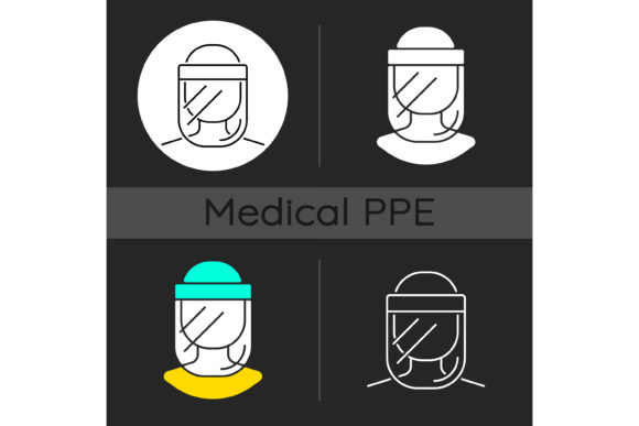 Medical Face Shield Graphics & Icons Review