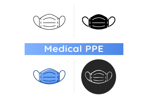 Medical Mask Icon: A Designer’s Review for Embroidery