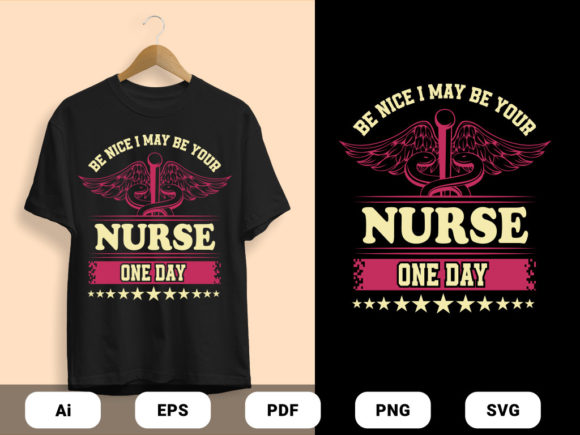 Nice Nurse Graphics for Print Templates