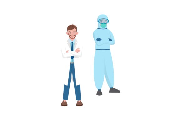 Nurse Doctor Art Design: Graphics & Illustrations