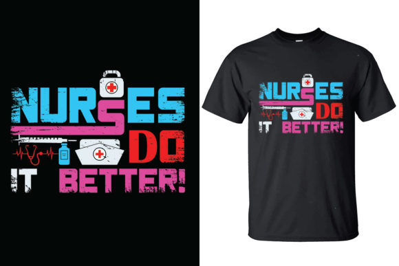 Nurse Graphics for T-Shirt Designs