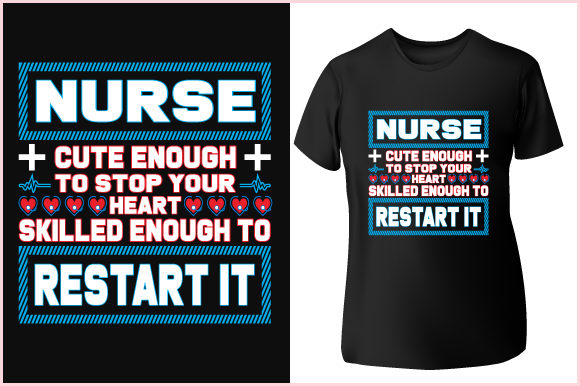 Nurse Graphics for T-Shirt Designs & Branding