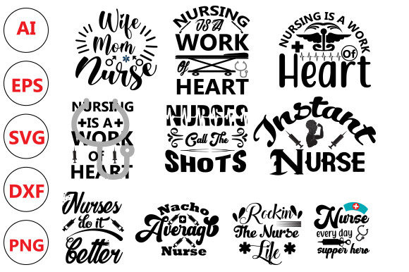 Nurse Graphics & Print Templates Review