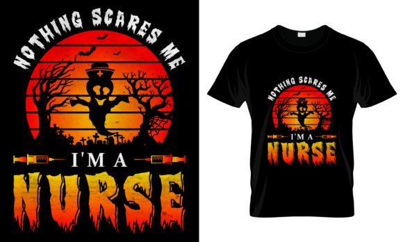 Nurse Halloween Graphics for T-Shirt Designs