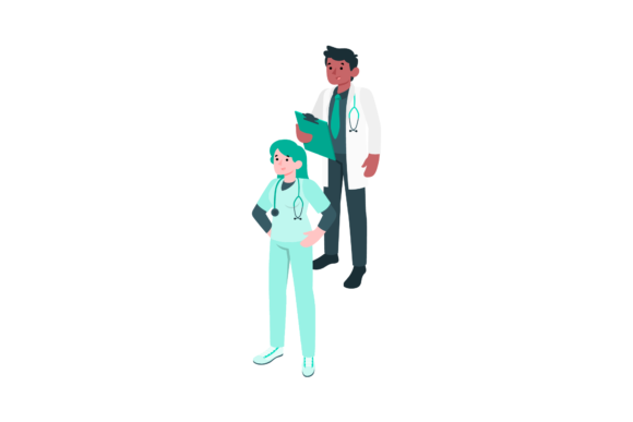 Nurse Hospital Health Graphics and Illustrations