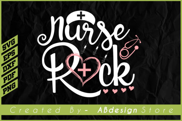 Nurse Rock Graphics & Print Templates Review