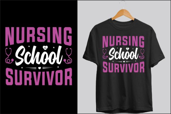 Nurse T-Shirt Design: Top Graphics & Print Templates