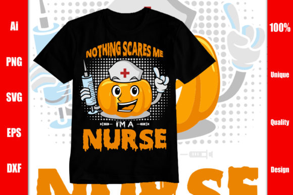 Reviewing the Nothing Scares Me Nurse Design