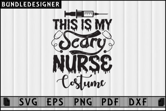 Scary Halloween SVG: Graphics & Print Templates